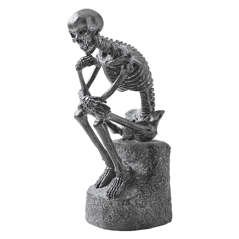 Design Toscano The Skeleton Thinker Statue